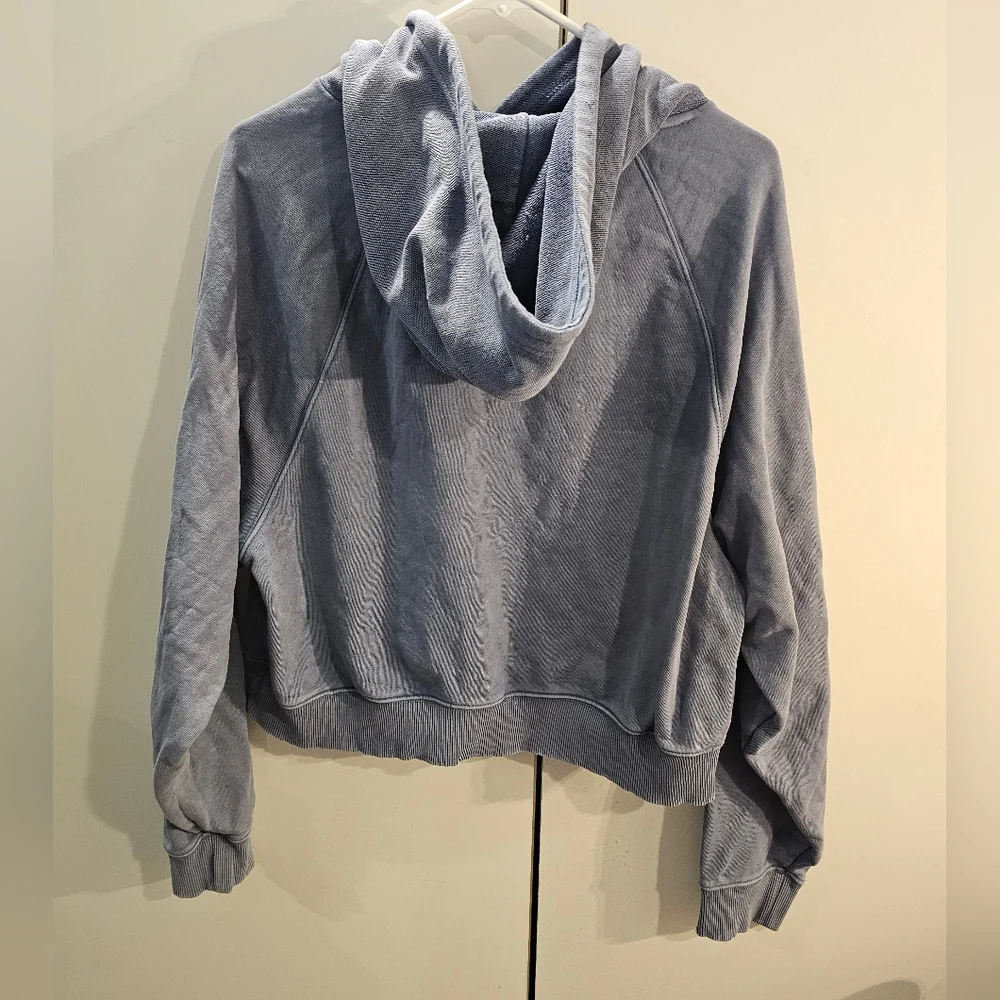 Aerie Blue Large Hoodie Womans Large - Picture 3 of 5